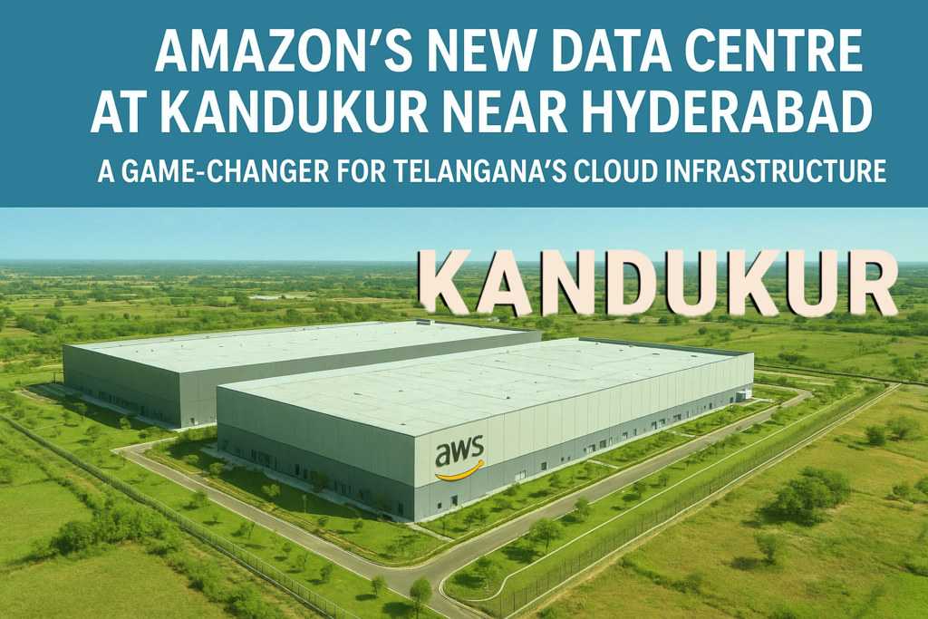 Amazon’s New Data Centre at Kandukur Near Hyderabad: A Game-Changer for Telangana’s Cloud Infrastructure