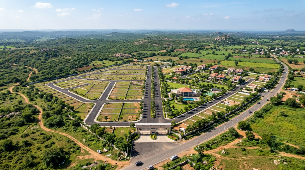 Best Places to Buy Residential Plots Near Hyderabad in 2026