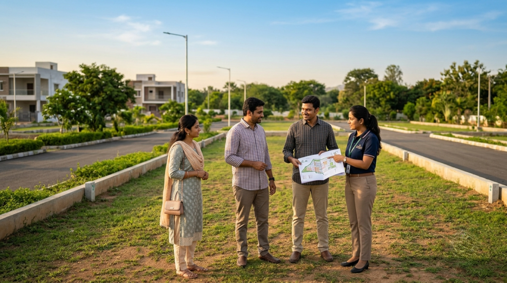 Best Places to Buy Residential Plots Near Hyderabad in 2026 – Top Locations to Explore